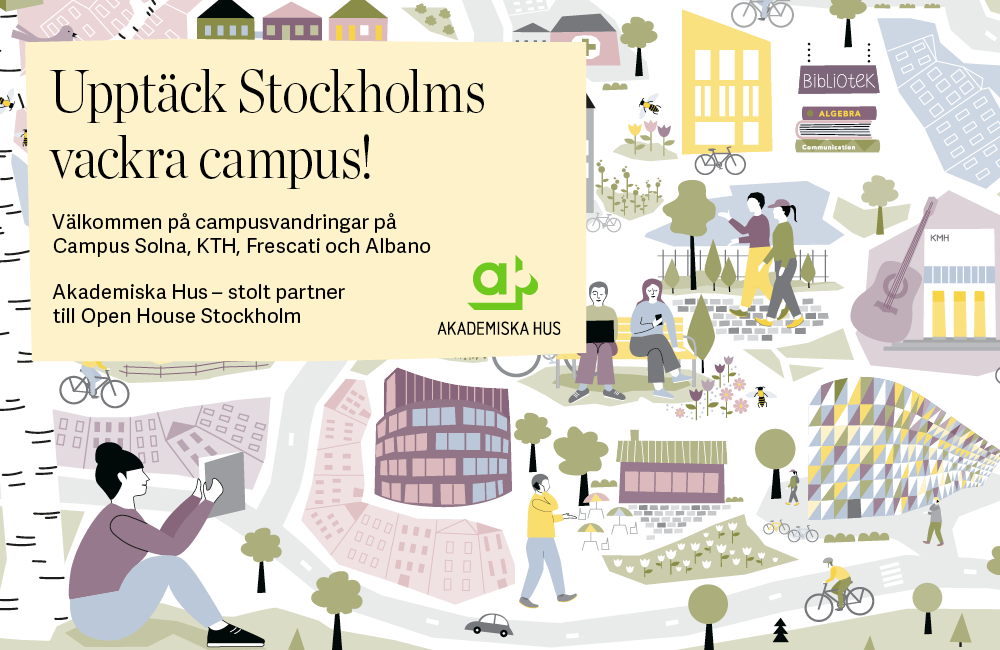 Besök våra campus på Open House Stockholm