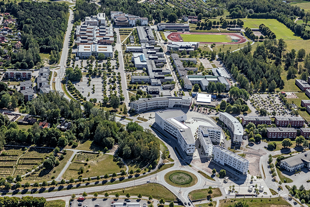 Örebro Campus, flygbild